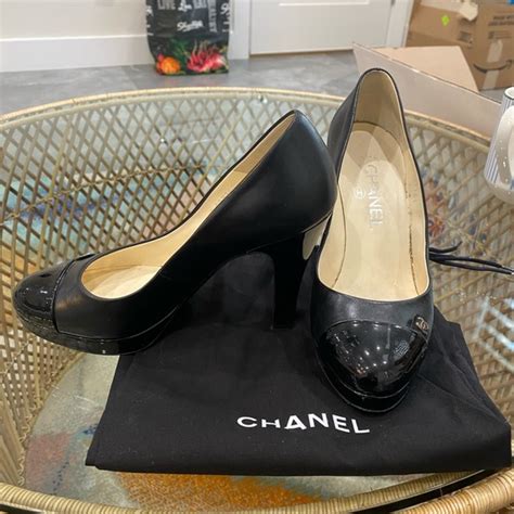 chanel heels|chanel platform heels.